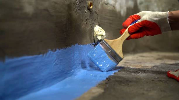 Crawl space vapor barrier installation in La Grange, KY